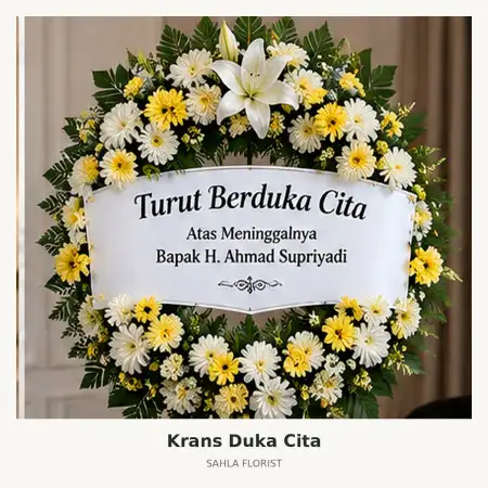 Krans Bunga Duka Gianyar Kota